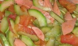 韩国角瓜做饭拌着吃